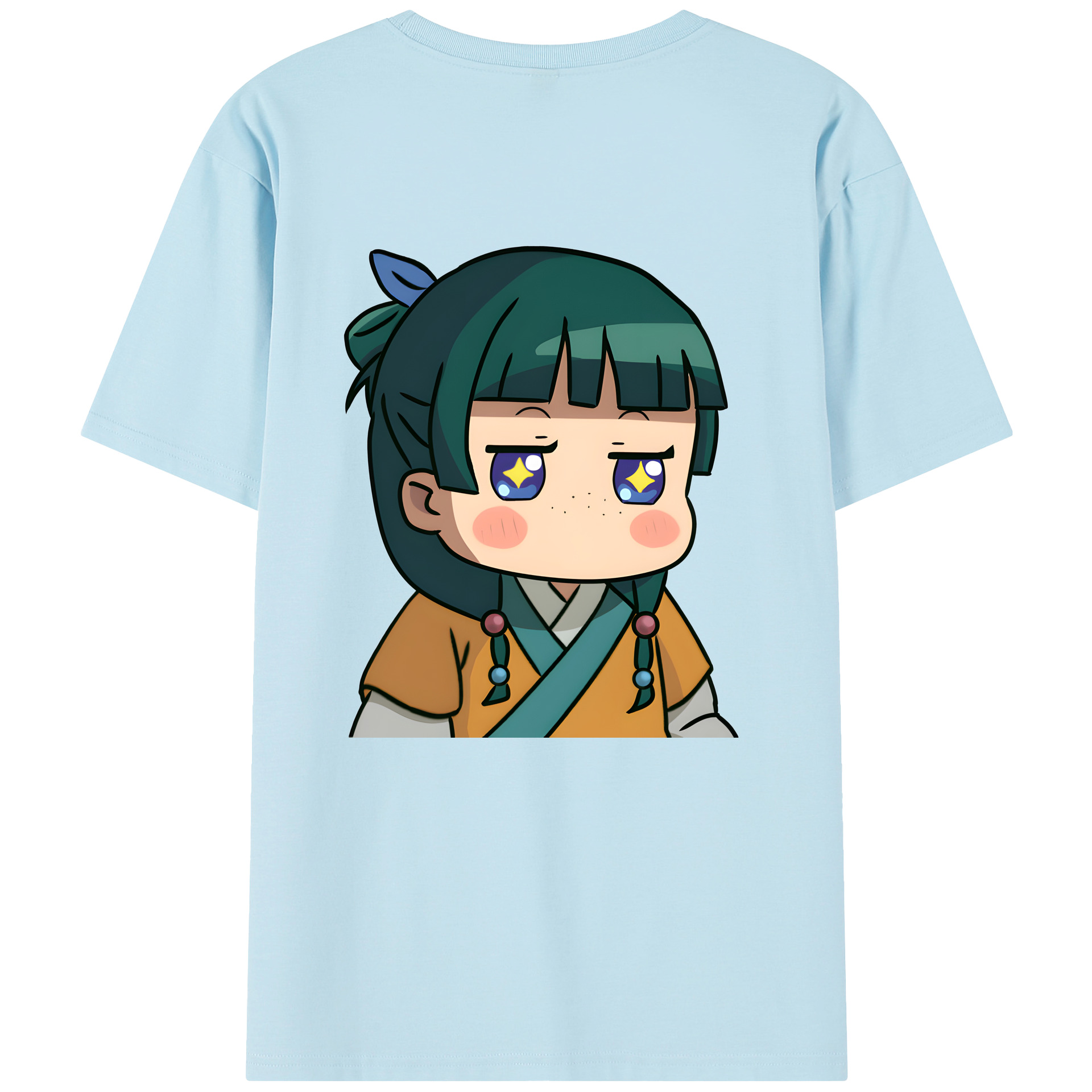 （画像用） 薬屋のひとりごと The Apothecary Diaries 綿100％半袖Tシャツ（背面プリント）